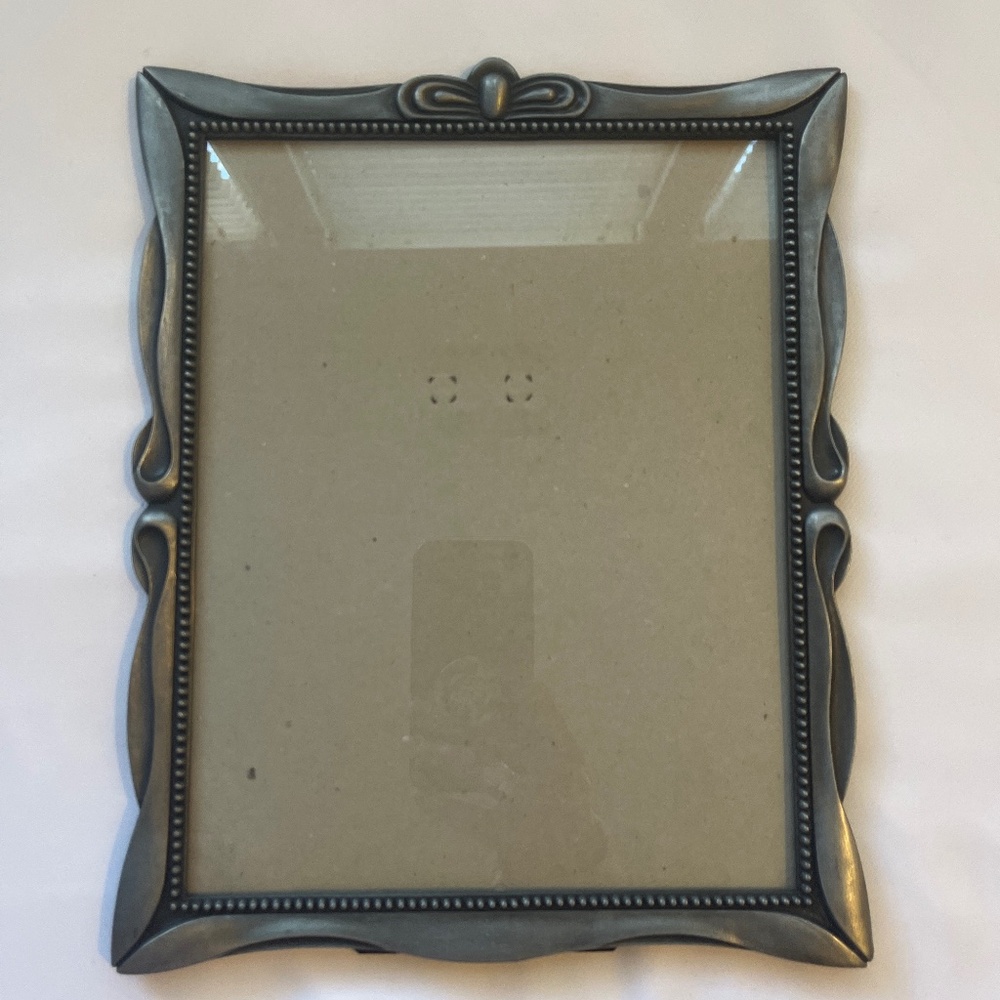 Pewter picture frame